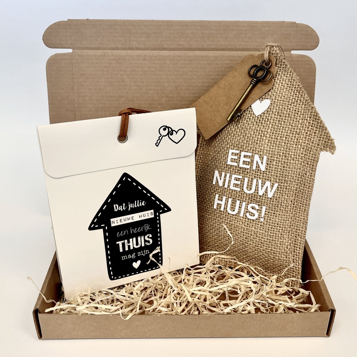 Cadeauset nieuw huis | housewarming | nieuwe woning | nieuw huis | samenwonen